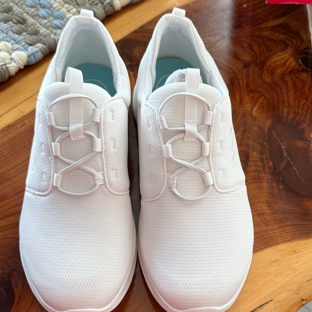 Ryka All-White Comfort Sneakers